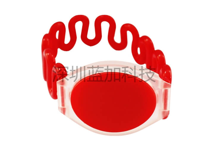 D-S005塑膠橢圓腕帶